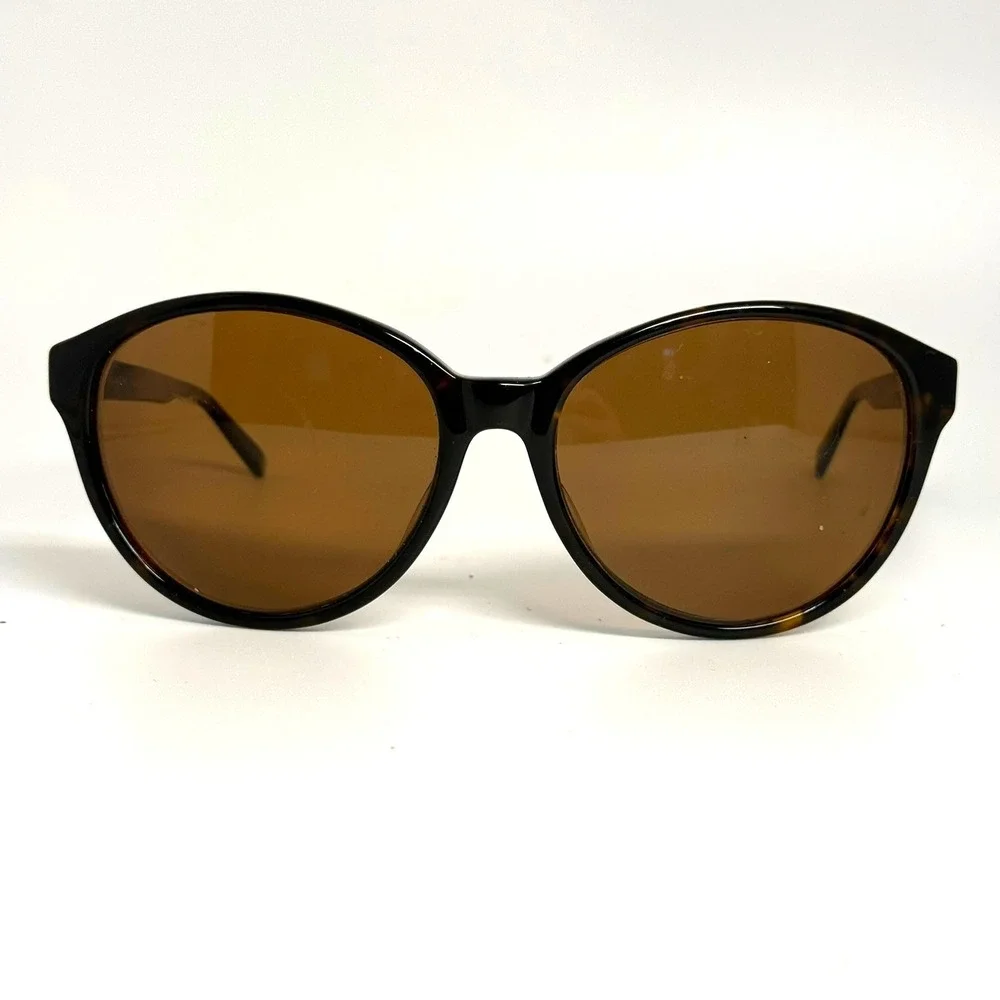 Warby Parker Evelyn 200 Sunglasses Tortoise Shell Round Cat Eye 58-17-140